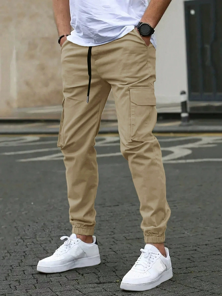 Henry | Classic Stretch Cargo Joggers for Effortless Style