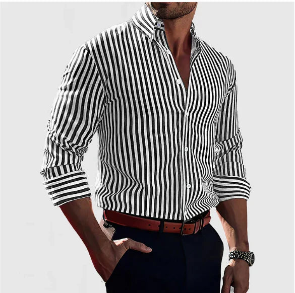 Daniel | Striped Button Shirt