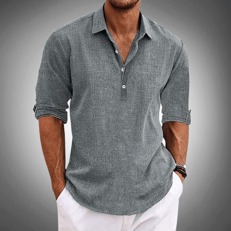 Raymond | Relaxed Button Polo Shirt