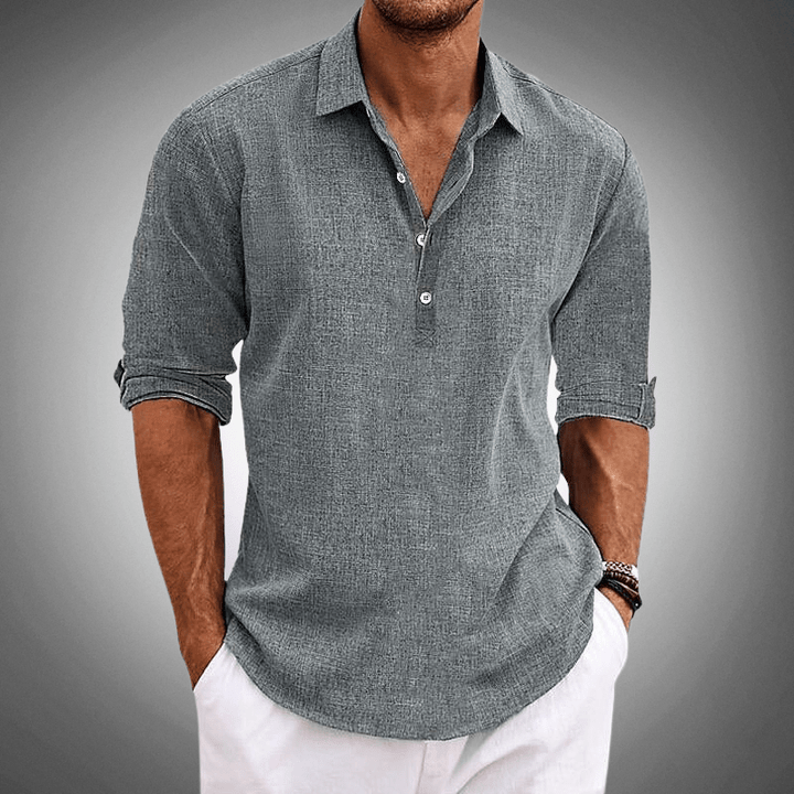 Raymond | Relaxed Button Polo Shirt