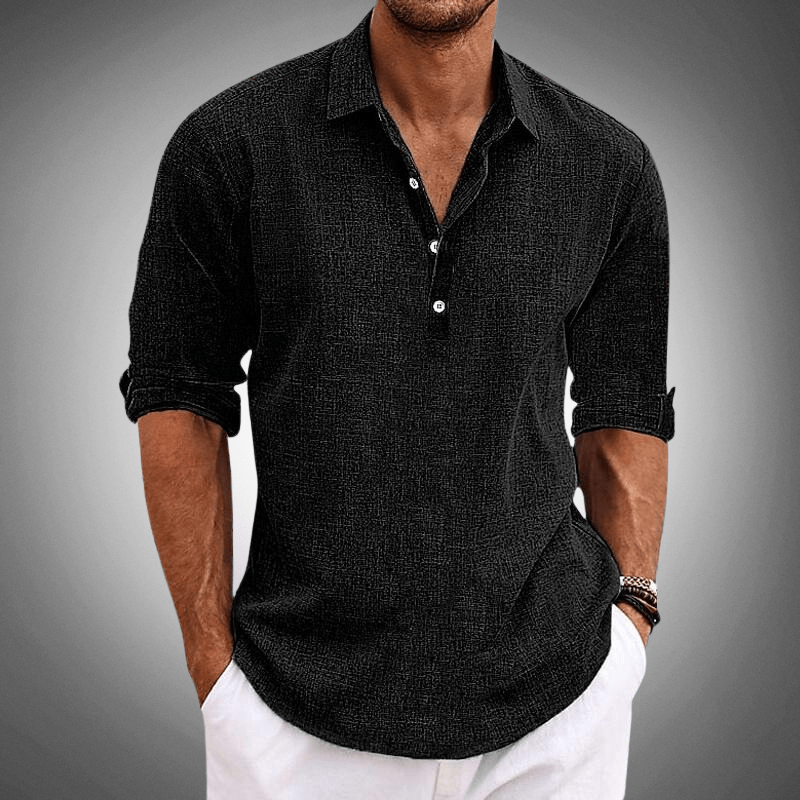 Raymond | Relaxed Button Polo Shirt