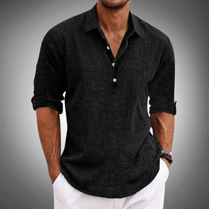 Raymond | Relaxed Button Polo Shirt