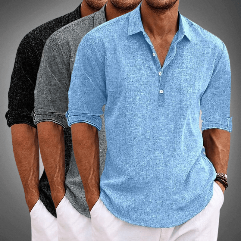 Raymond | Relaxed Button Polo Shirt