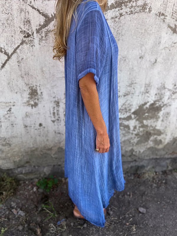 Kathy | V‑Neck Midi Dress