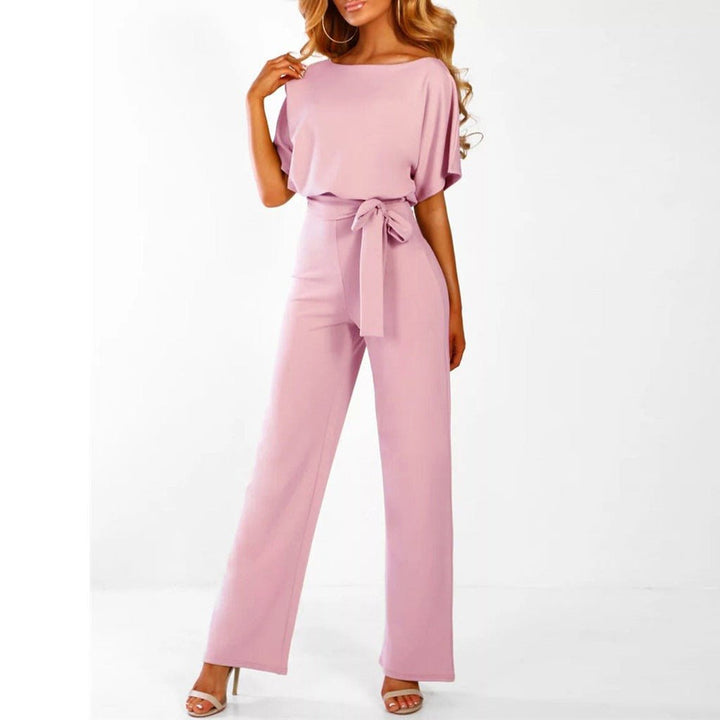 Elva | Chic Belted Jumpsuit