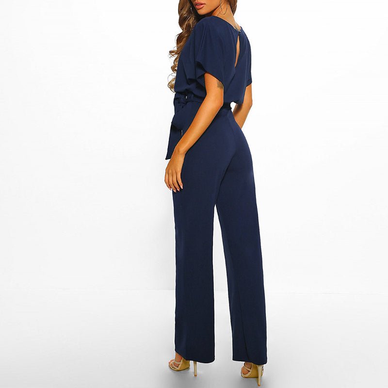 Elva | Chic Belted Jumpsuit