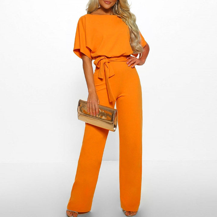 Elva | Chic Belted Jumpsuit