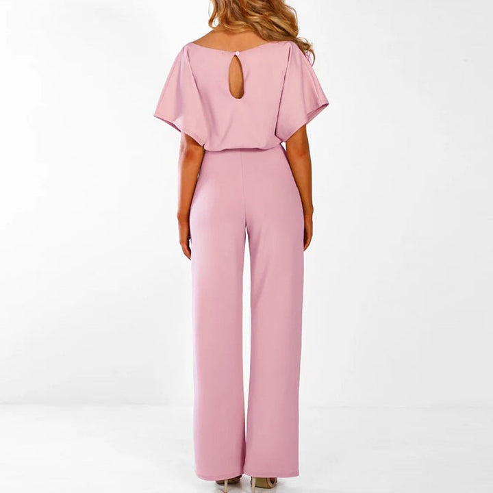 Elva | Chic Belted Jumpsuit