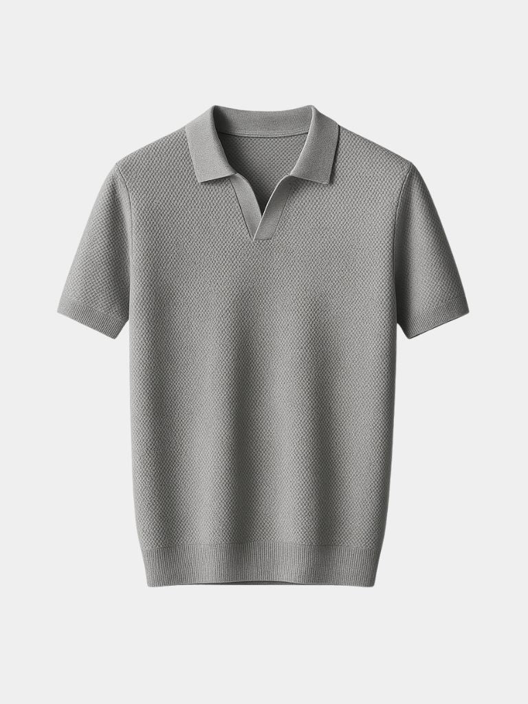 Harrison | Refined Knit Polo Shirt