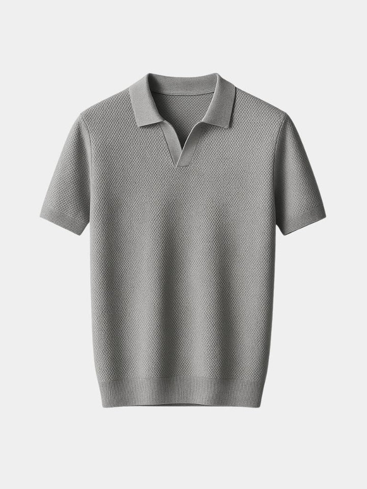 Harrison | Refined Knit Polo Shirt