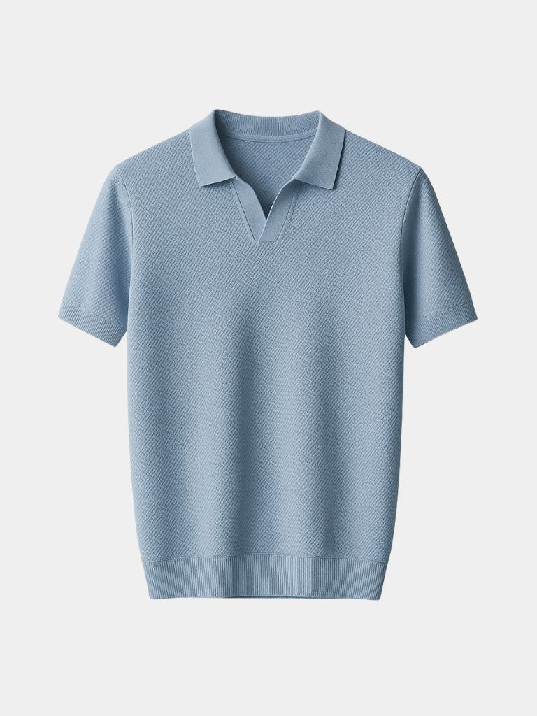 Harrison | Refined Knit Polo Shirt