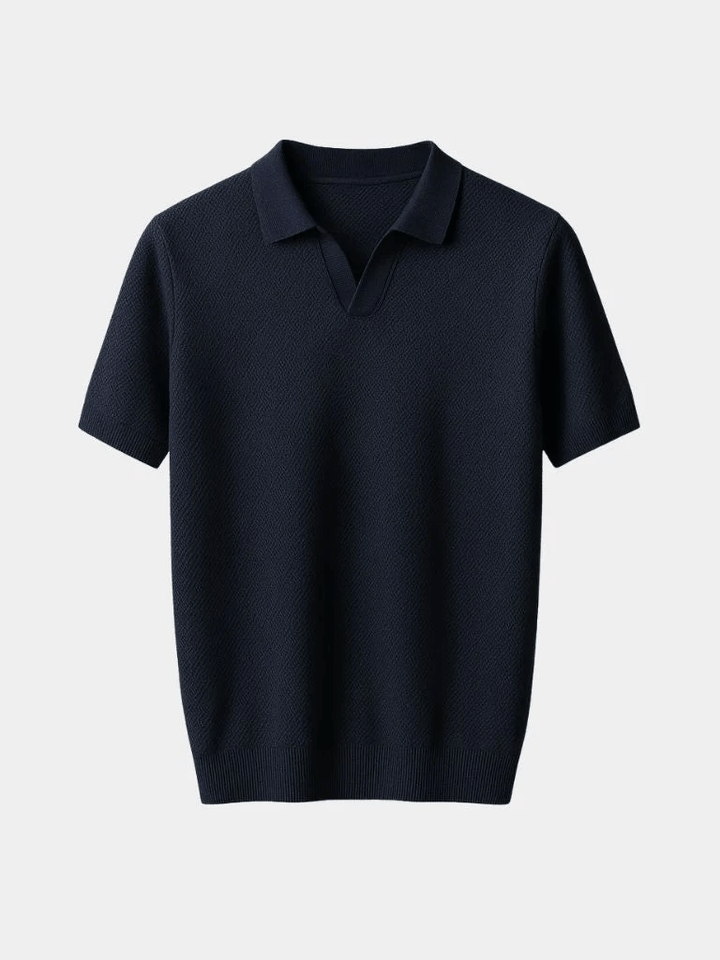 Harrison | Refined Knit Polo Shirt