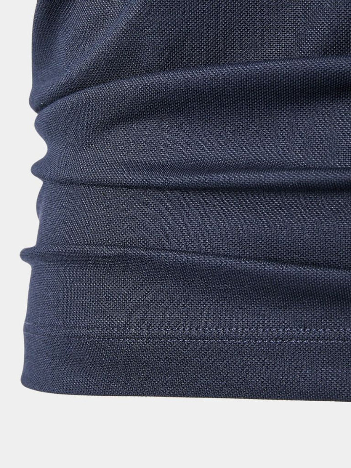 Glen | Contrast-Tipped Polo Shirt