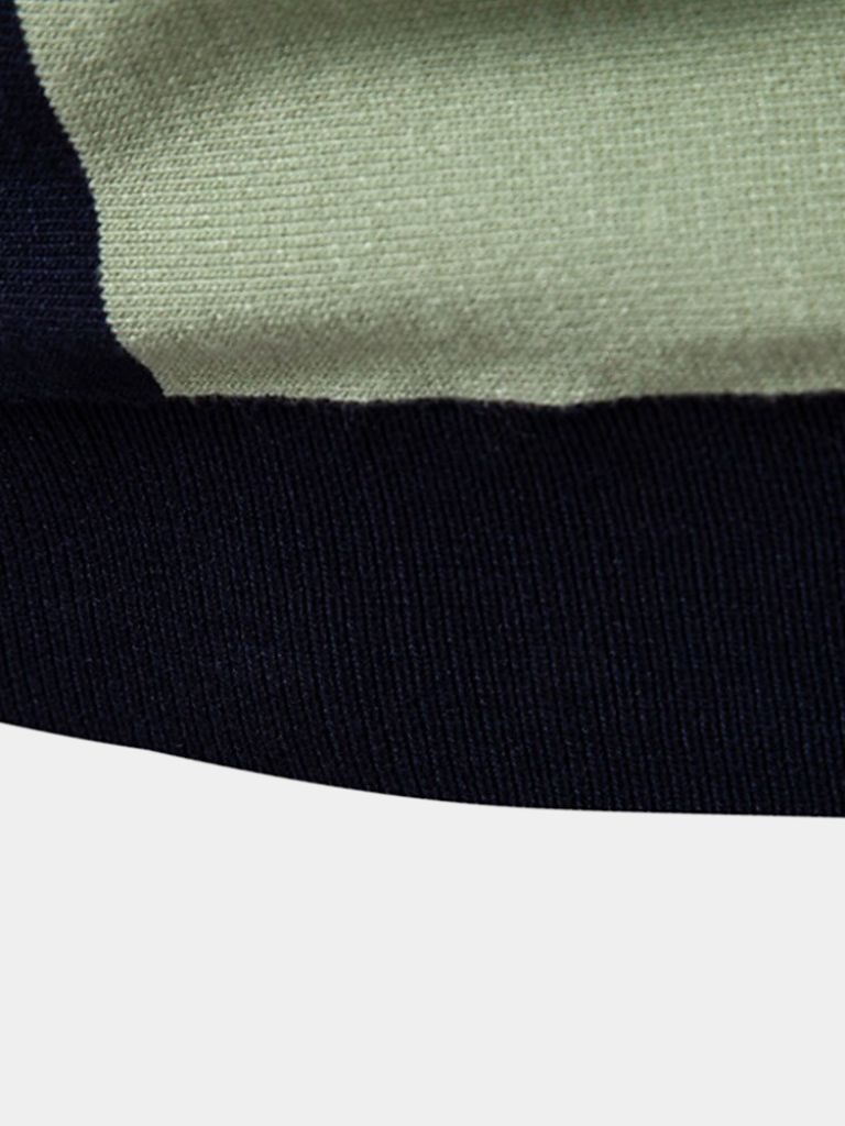 Miles | Retro Vertical Stripe Polo