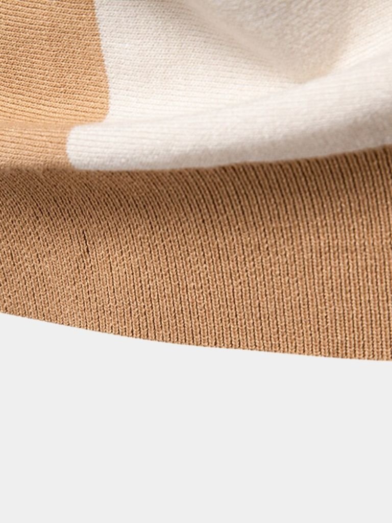 Miles | Retro Vertical Stripe Polo