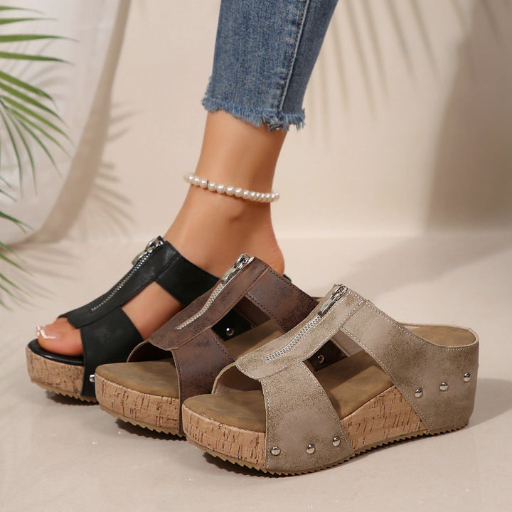 Calista | Stylish Wedge Sandals