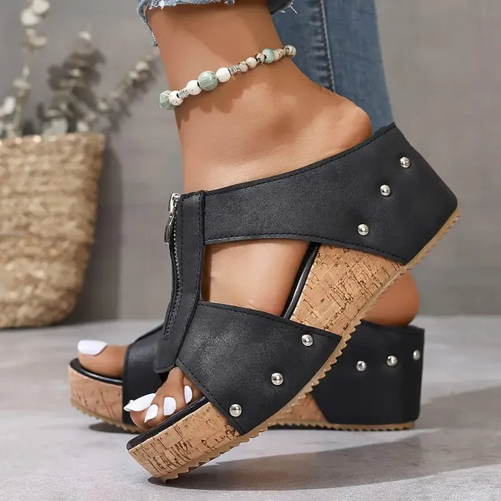 Calista | Stylish Wedge Sandals