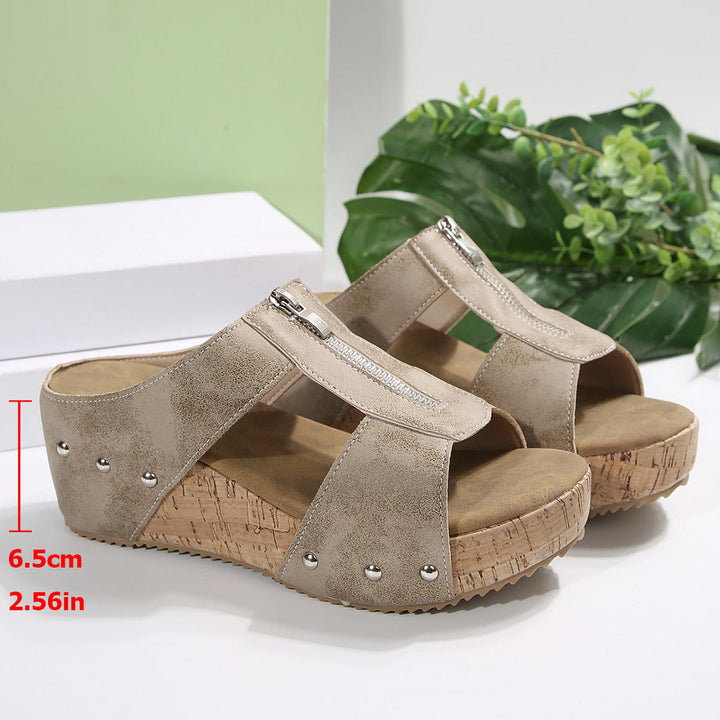 Calista | Stylish Wedge Sandals