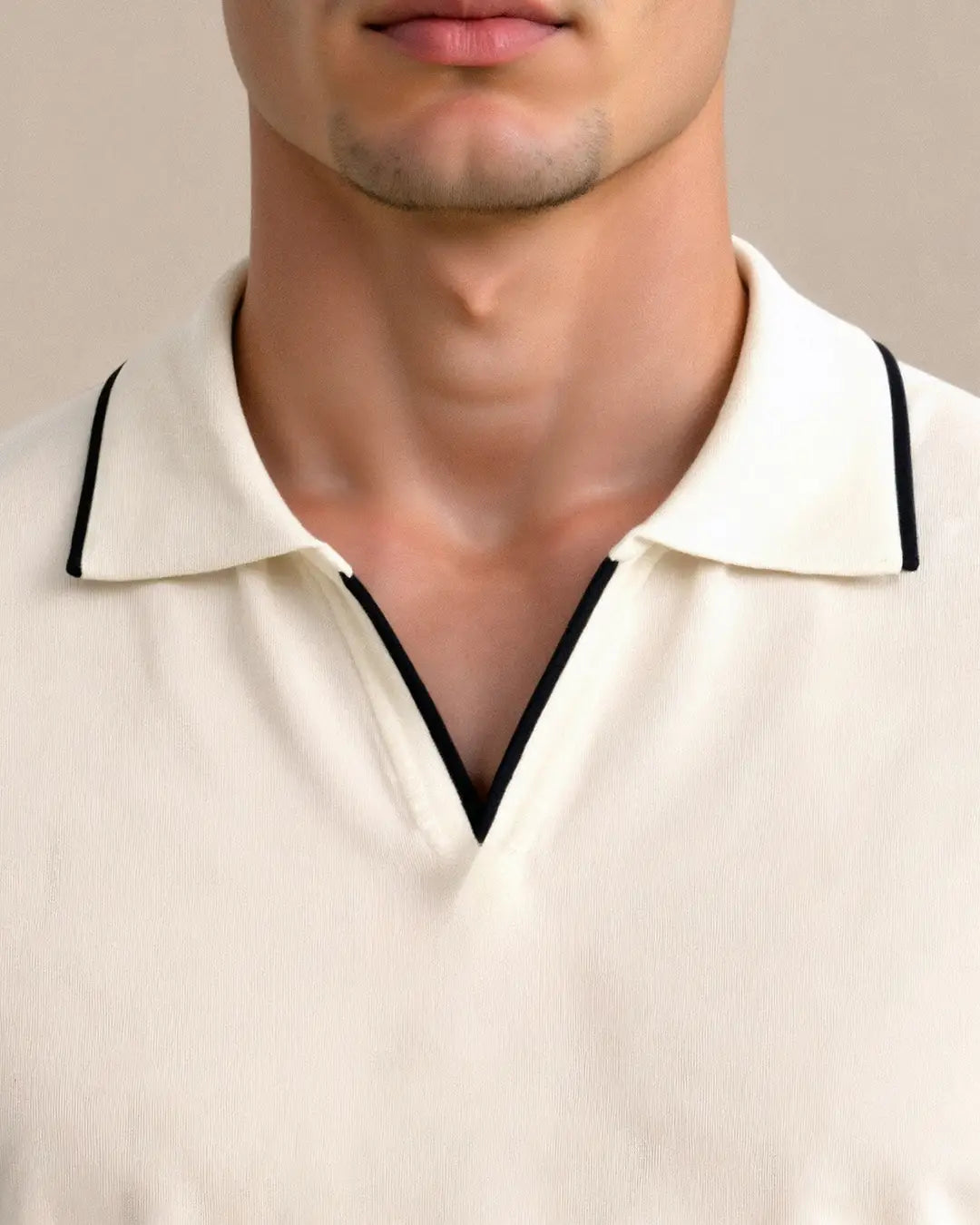 Malcolm | Contrast Trim Polo Shirt