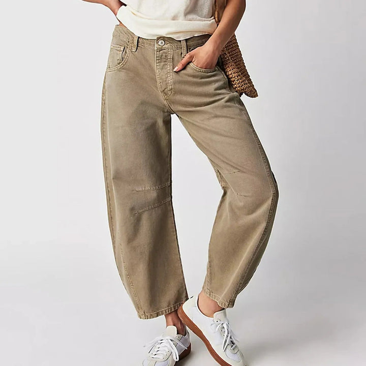 Janet | Relaxed Barrel-Leg Jeans